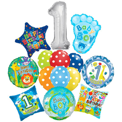 Boys' First Birthday Balloon Pack - 2018141