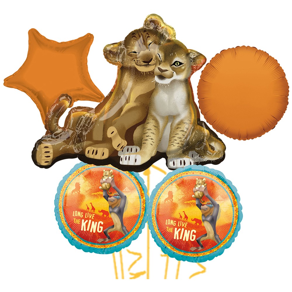 Buchet 5 baloane folie Tematica Lion King 2020238