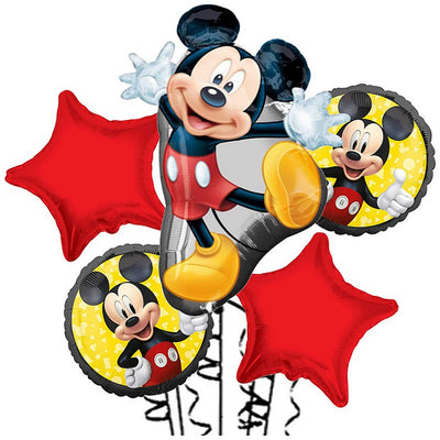 Buchet 5 baloane folie Tematica Mickey 2022106