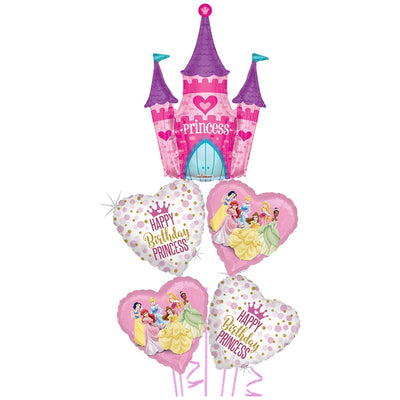 Buchet 5 baloane folie Tematica Castel Printese 2022122