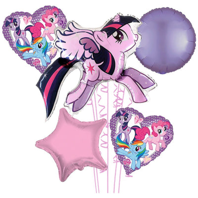 Buchet 5 baloane folie Tematica My little Pony - Twilight Sparkle 2022151