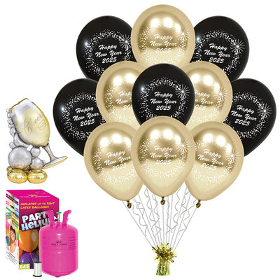 Pachet Baloane Revelion + Butelie mica