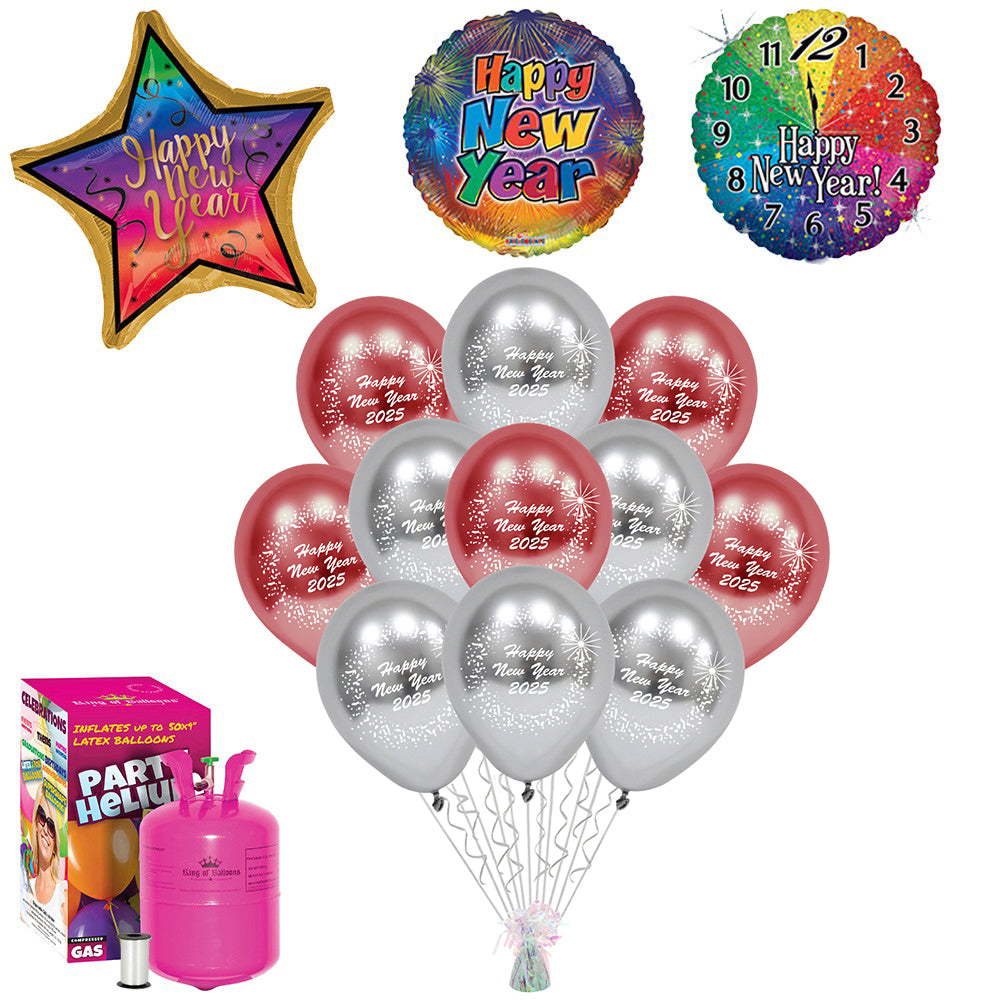 Pachet Baloane Revelion + Butelie mare