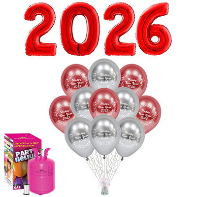 Pachet Baloane Revelion + Butelie mare