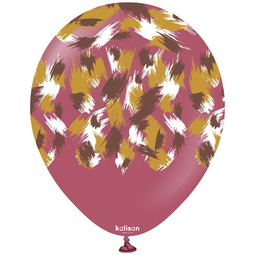 Latex Balloons 30cm Safari Savanna - Wild Berry