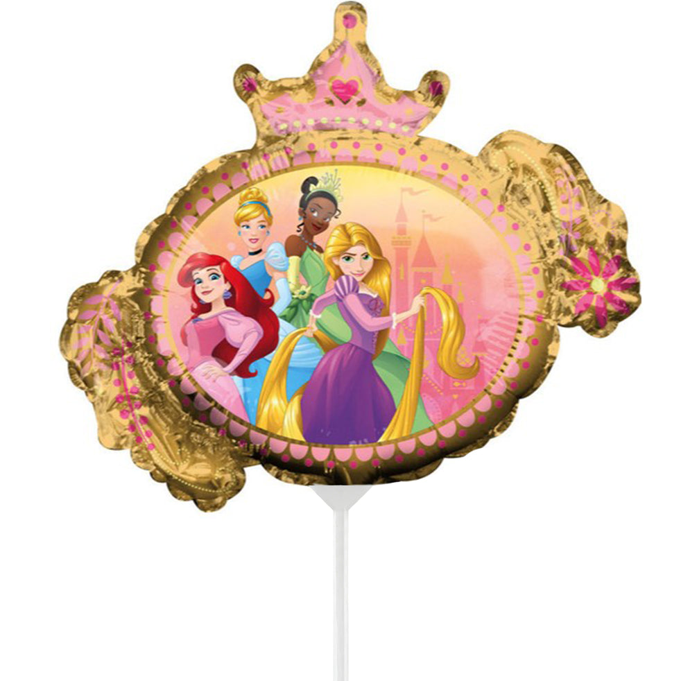 Balon Folie Mini Figurina Printese 2 fete 25x22cm (Aer) ANAGRAM 4030802