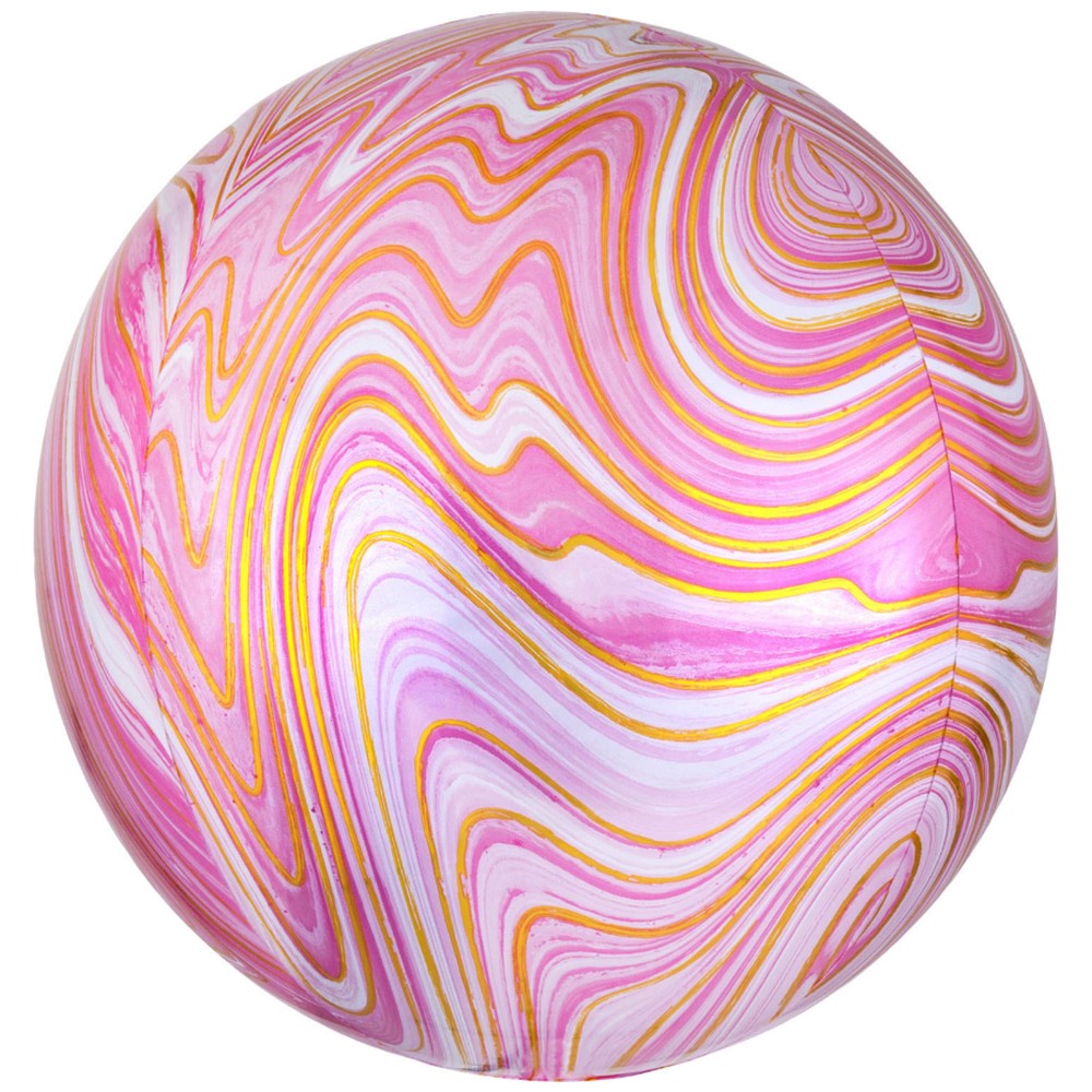 Orbz Marmorat Roz 38x40cm AMS 41396 01