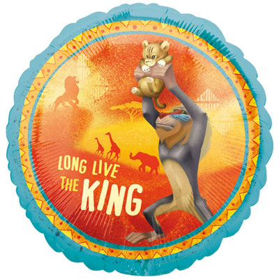 Foil Balloon Round Lion King 43cm ANAGRAM 3987502