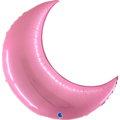 Balon Folie Semiluna Roz 76x78cm
