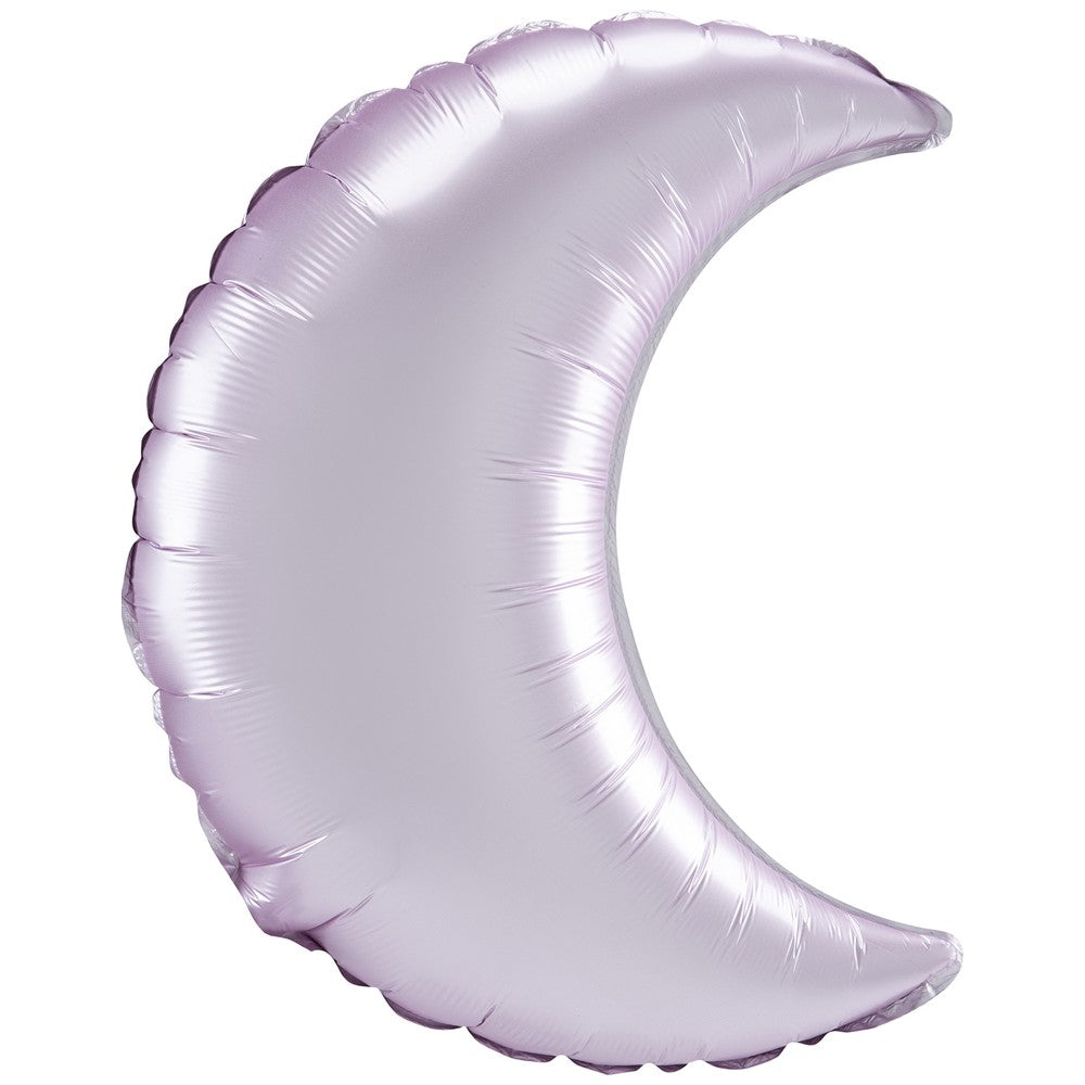 Foil Balloon SATIN PINK HALF MOON 66cm AMS 41836