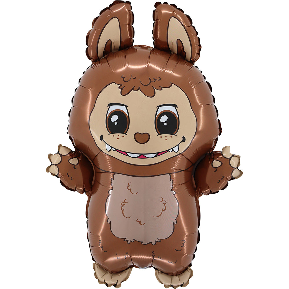 Balon Folie Figurina Bad Bunny Brown 70cm
