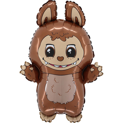 Balon Folie Figurina Bad Bunny Brown 70cm
