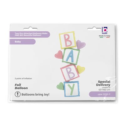 Balon Folie Figurina Cuburi Baby 160cm Grabo