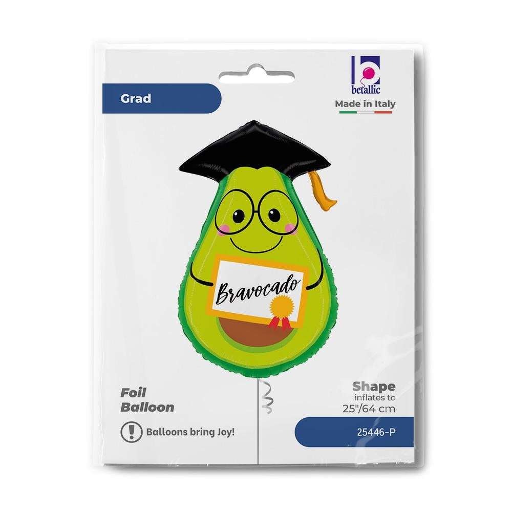 Foil Balloon Bravocado Figurine 64cm