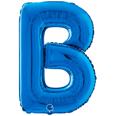 Balon Folie LITERA B Albastru 66 cm Grabo