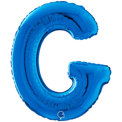 Balon Folie LITERA G Albastru 66 cm Grabo