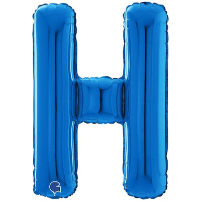 Balon Folie LITERA H Albastru 66 cm Grabo