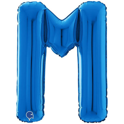 Balon Folie LITERA M Albastru 66 cm Grabo