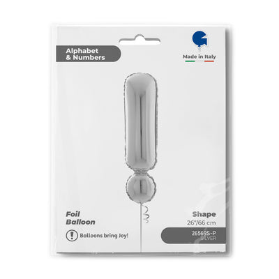 Balon Folie SIMBOL ! Argintiu 66 cm Grabo