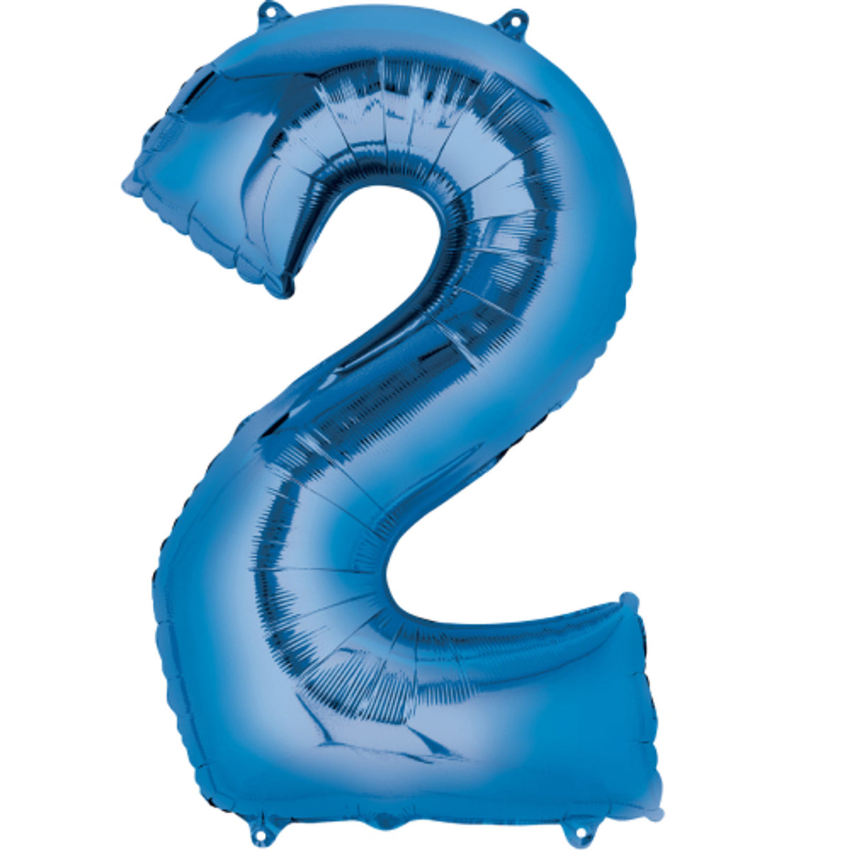 Balon Folie Cifra 2 Albastru 86cm ANAGRAM 2827601