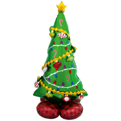 Airloonz Foil Balloon Fir Tree 78x149cm Amscan 83117