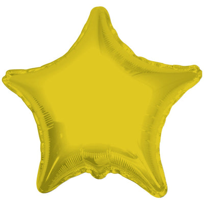 Balon Folie Stea Aurie 55cm