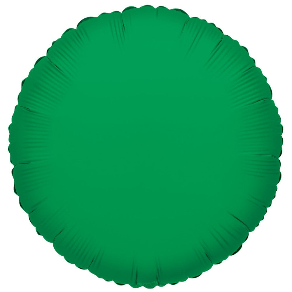 Balon folie 45 cm rotund verde 34052