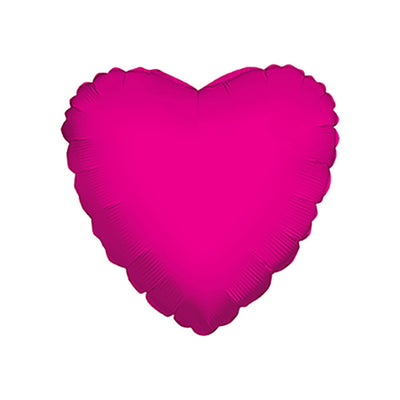 Balon Folie Inima Fucsia 23cm