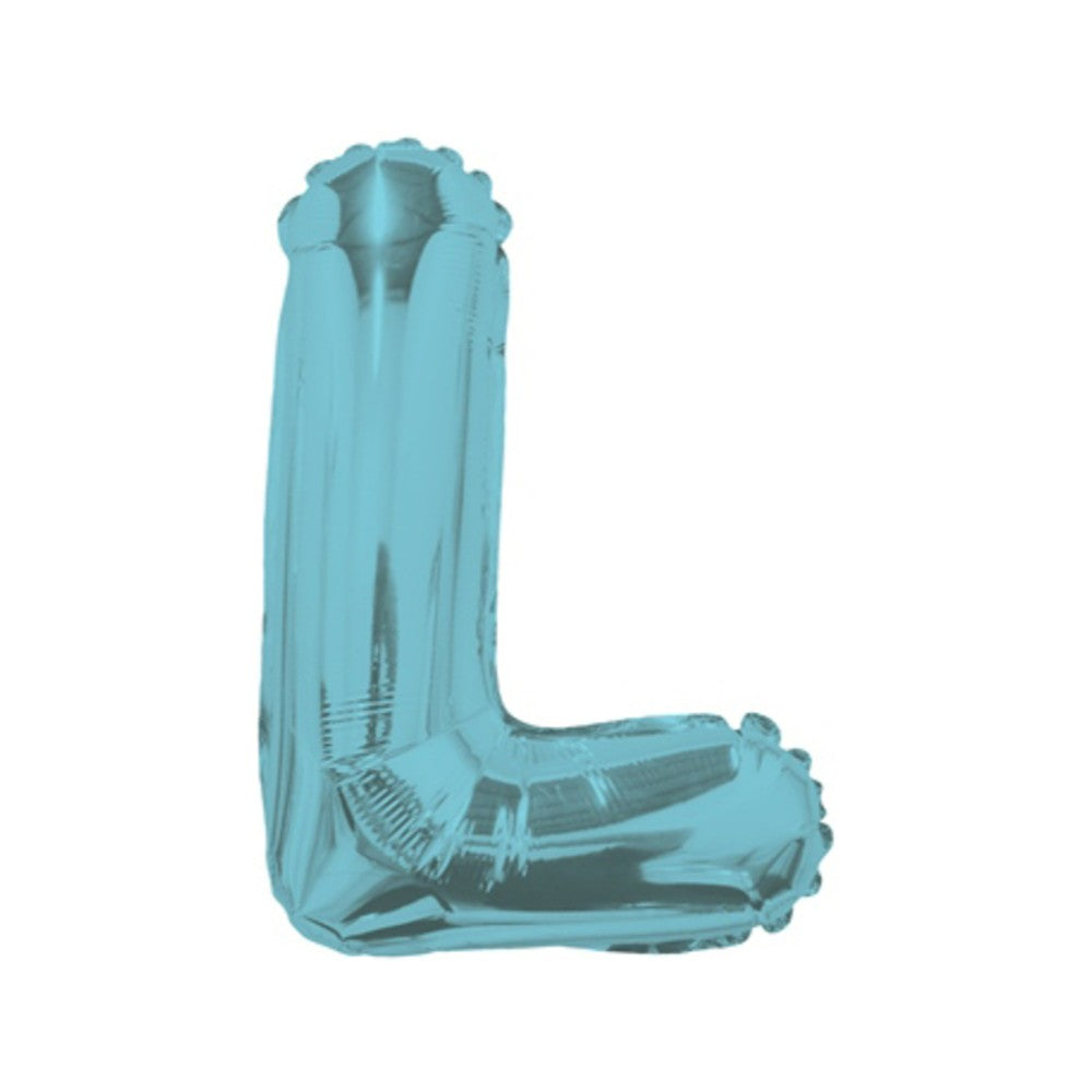 Foil Balloon 35cm Letter L BLUE 34833-14