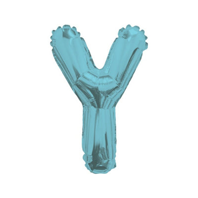 Balon folie 35cm Litera Y BLEU 34845-14