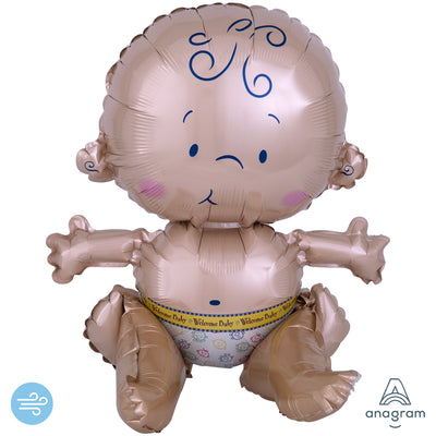Multi-Balloon Foil (AIR) Sitting Baby 33x38cm ANAGRAM 3520201