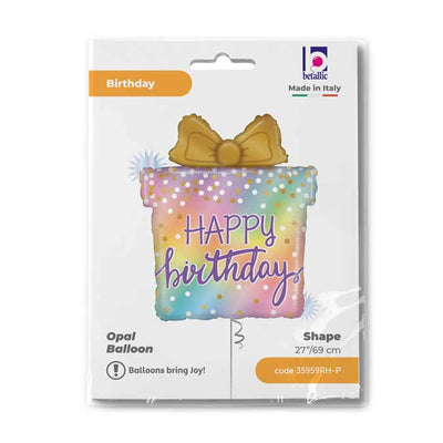 Foil Balloon Figurine HB Gift Glitter 69 cm Grabo