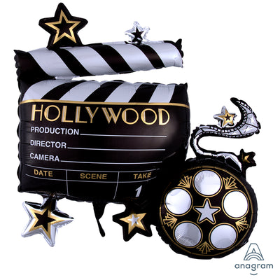 SuperShape Balon Folie Lights Camera Action 76x73cm ANAGRAM 3683301