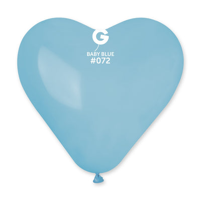 Baloane Latex Inima 30cm Macaron Baby Blue CR12.72