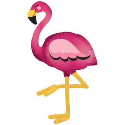 Foil Airwalker Balloon Flamingo 86x172cm AMS 39077
