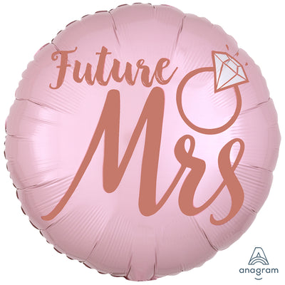 Blush Wedding Foil Balloon 43cm ANAGRAM 3971401