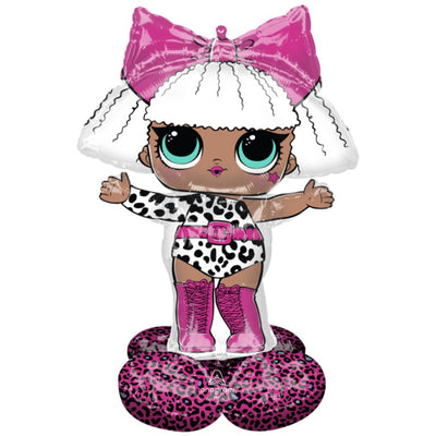 Airloonz Foil Balloon LOL Surprise Diva 88 x 119cm 43025