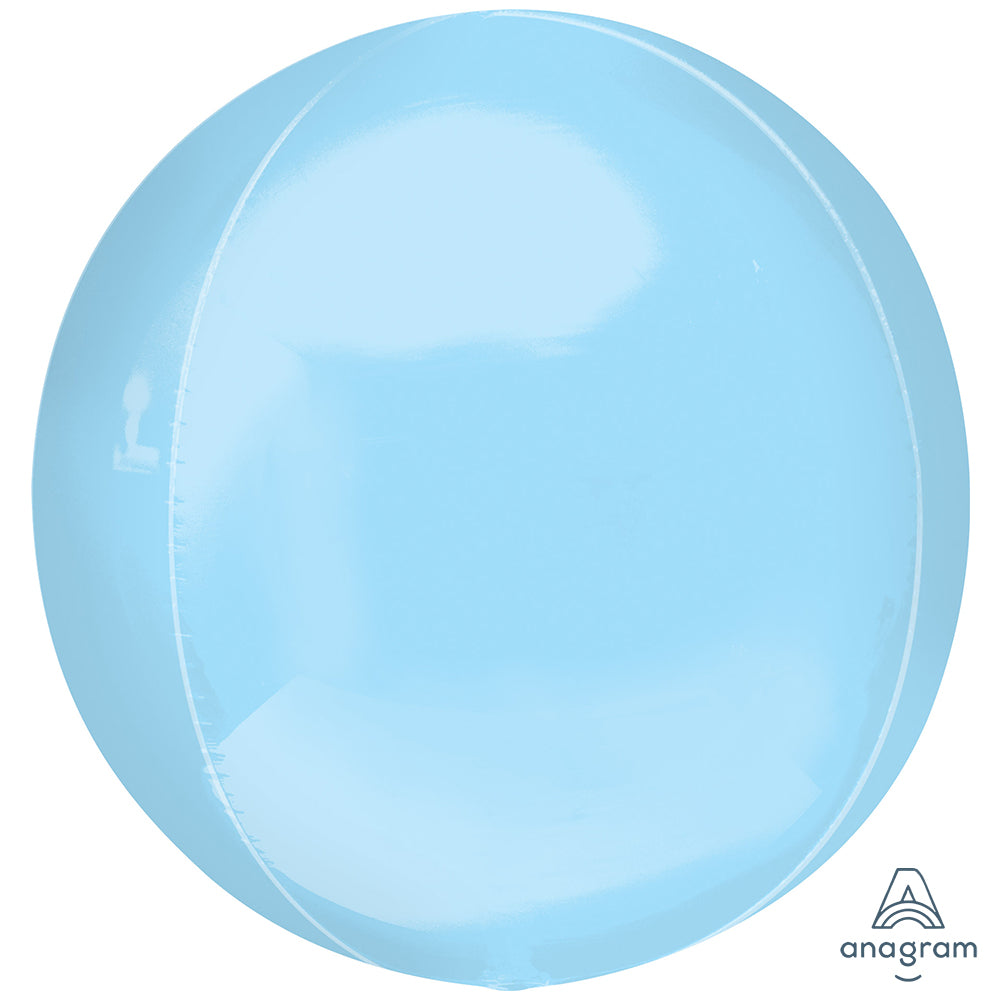 Orbz Jumbo Blue Foil Balloon 53x53cm ANAGRAM 4079799