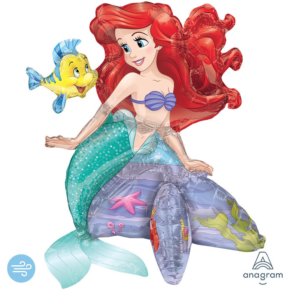 Multi-Balon Folie (AER) Ariel Mica Sirena 45x50cm ANAGRAM 4257111