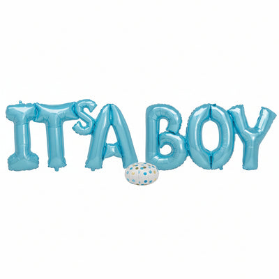 AirLoonz Decor Kit It's a Boy Foil Balloons 254cm x 86cm ANAGRAM 4448811