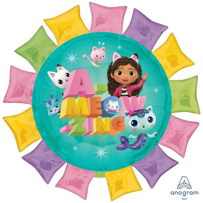 Gabby's Dollhouse Foil Balloon SuperShape 68x68cm ANAGRAM