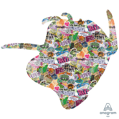 SuperShape Foil Balloon Teenage Mutant Ninja Turtles 81x71cm ANAGRAM 4627301