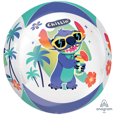 Orbz Foil Balloon 4 Sides Stitch 38x40cm ANAGRAM 4700501