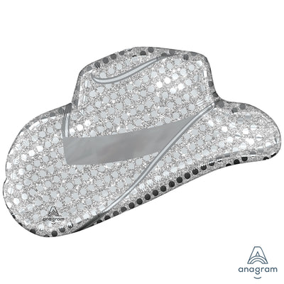 SuperShape Balloon Foil Disco Western Hat 83x45cm ANAGRAM 4740201