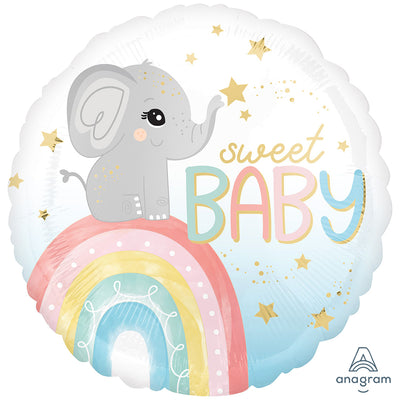 Foil Balloon Sweet Baby Elephant 45cm ANAGRAM 4789101