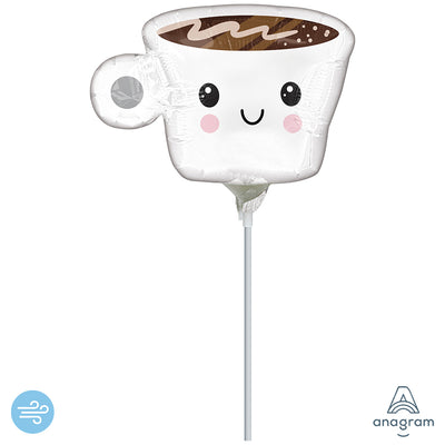 MiniShape (AIR) Espresso Foil Balloon ANAGRAM 4791402