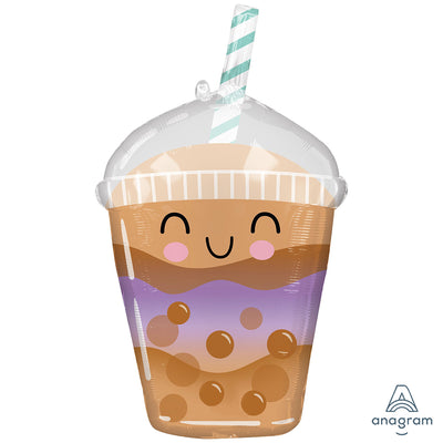 SuperShape Balon Folie Boba Tea 43x73cm ANAGRAM 4791501
