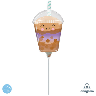 MiniShape (AER) Boba Tea Foil Balloon 23cm ANAGRAM 4791602