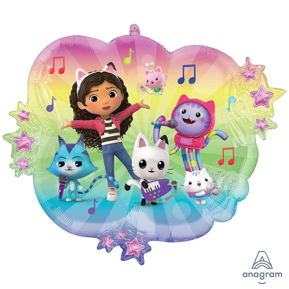 SuperShape Balon Folie Gabby's Dollhouse Cloud 71cm ANAGRAM 48372