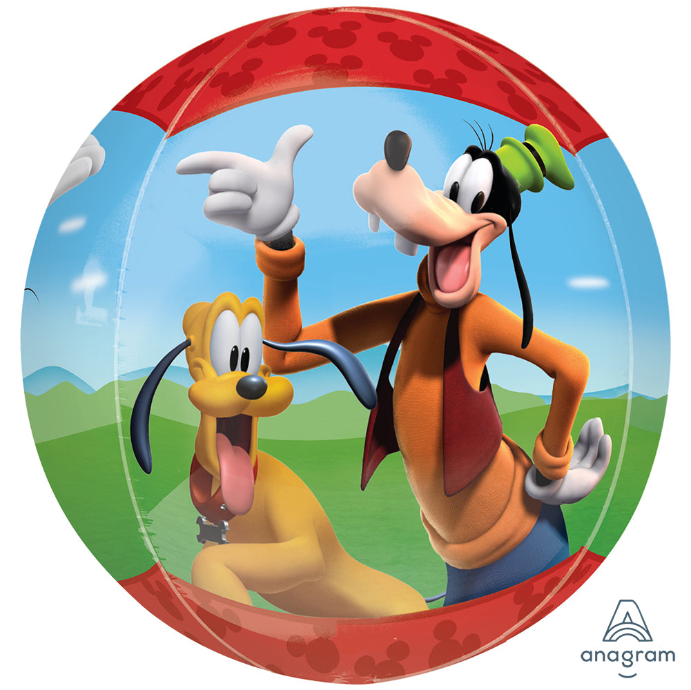 Orbz Foil Balloon Mickey Mouse Clubhouse 38x40cm ANAGRAM 48439